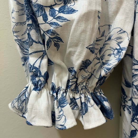 NWT Reformation Gitane Linen Dress in Corsica, Size S - Picture 11 of 16